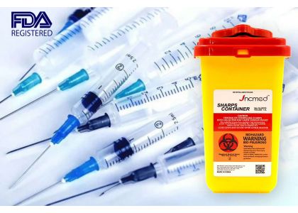 Canada Popular Large Capacity  Medical Disposable 1.4L Sharps Container
