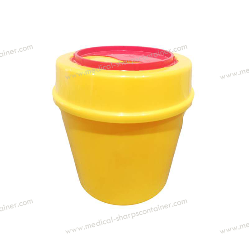 8L round Bio medical Waste Bin