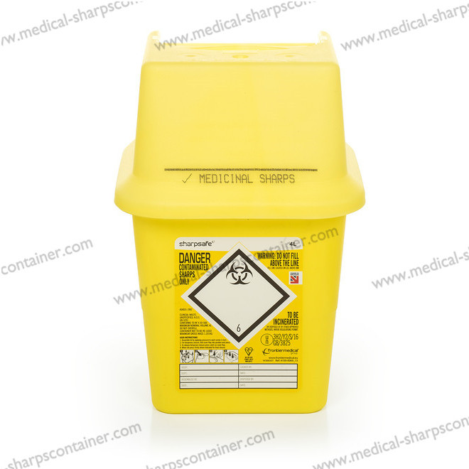 4L medical sharps container