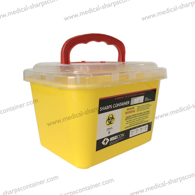 5L medical safety box