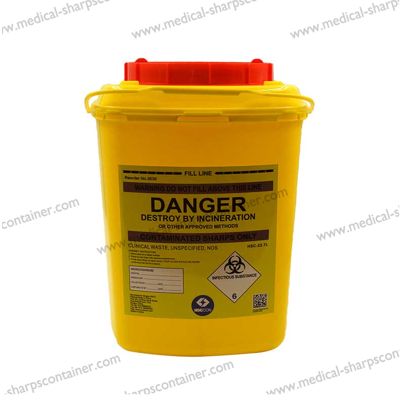 disposable sharps containers