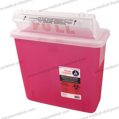 [ 复制 ]5 Quart 4.6L Sharps container